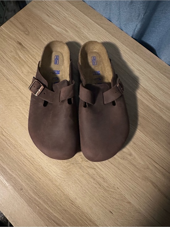 Birkenstock Shoes - Birkenstock Boston Habana Oiled Leather Clogs EU 38 US 7 Regular Fit New Box